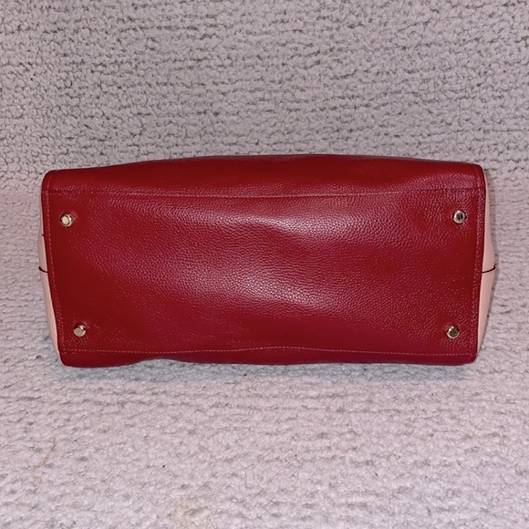 Coach Swagger Colorful Colorblock Leather Caryall Shoulder Bag Purse Tote - Picture 7 of 13